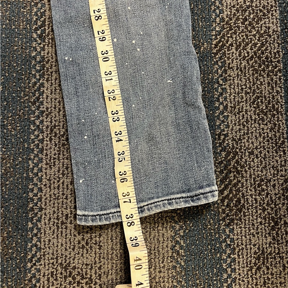 Express Slim Jeans with Distressed Detailing 30 - Picture 7 of 8